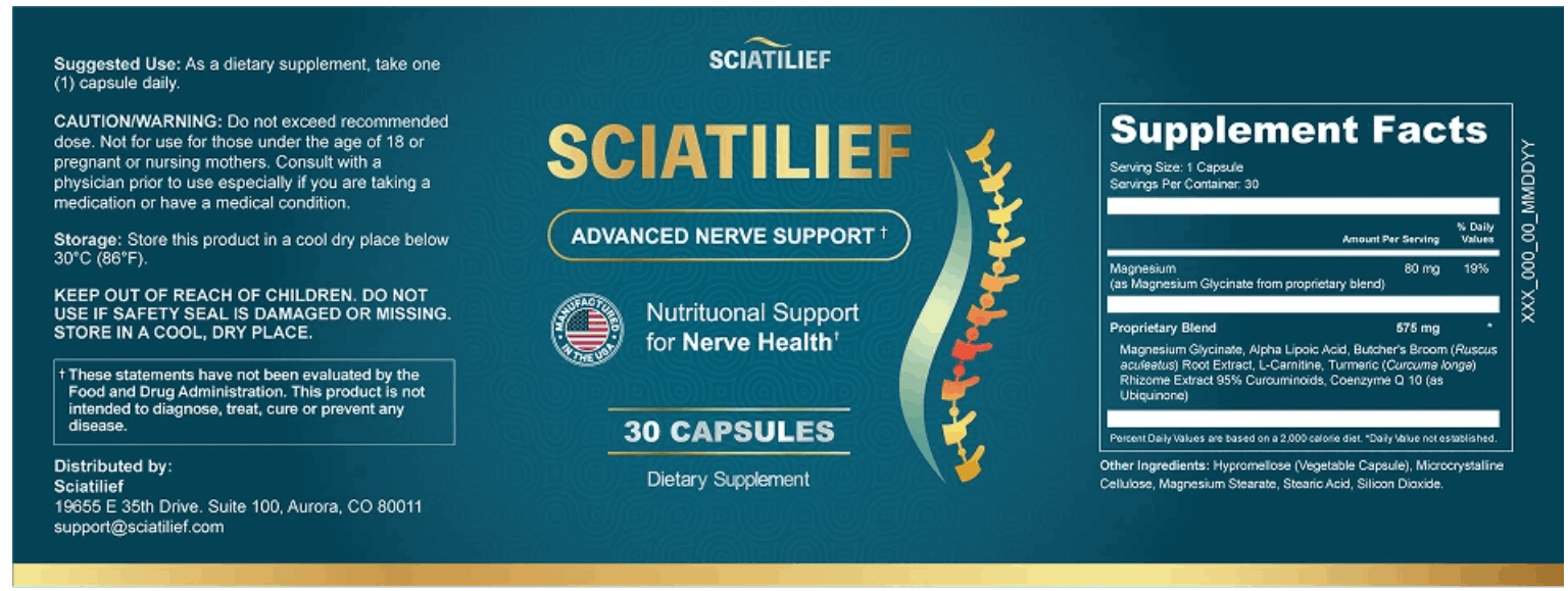 Sciatilief™ Soft Tablets